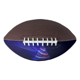 SlipperyJoe Christmas tree digital translucent red Football