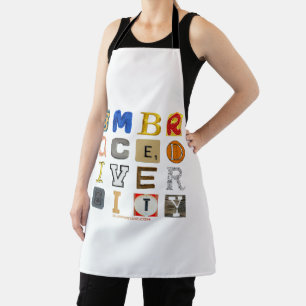 SlipperyJoe embrace diversity metaphor LGBTQIA glo Apron