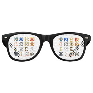 SlipperyJoe embrace diversity metaphor LGBTQIA glo Retro Sunglasses
