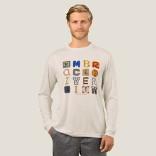 SlipperyJoe embrace diversity metaphor LGBTQIA glo Tri-Blend Shirt