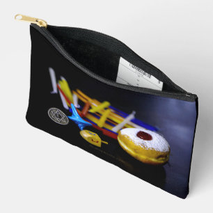 SlipperyJoe Hanukkah symbolic still life holiday e Accessory Pouch