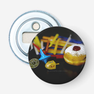 SlipperyJoe Hanukkah symbolic still life holiday e Bottle Opener