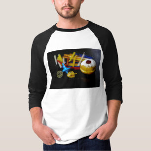 SlipperyJoe Hanukkah symbolic still life holiday e T-Shirt