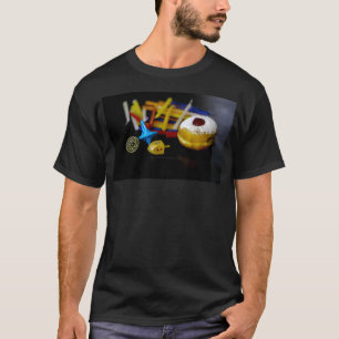 SlipperyJoe Hanukkah symbolic still life holiday e T-Shirt