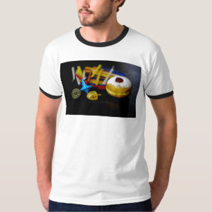 SlipperyJoe Hanukkah symbolic still life holiday e T-Shirt