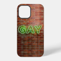 SlipperyJoe illuminated gay neon sign bright vivid
