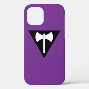 SlipperyJoe lesbian pride flag powerful gay femini iPhone 12 Pro Case