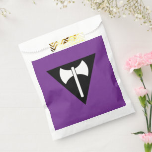SlipperyJoe lesbian pride flag powerful gay femini Favour Bags