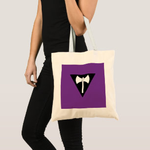 SlipperyJoe lesbian pride flag powerful gay femini Tote Bag