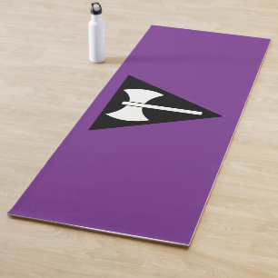 SlipperyJoe lesbian pride flag powerful gay femini Yoga Mat