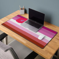 SlipperyJoe lipstick lesbian pride flag feminine c