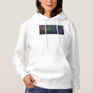 SlipperyJoe love bubbles red orange yellow green c Hoodie