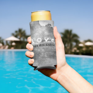 SlipperyJoe love has no colour race skin-tone boun Seltzer Can Cooler