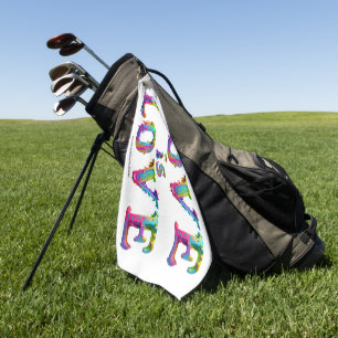 SlipperyJoe love is love dripping melting dynamic  Golf Towel