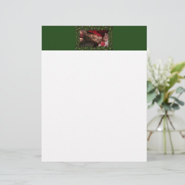 SlipperyJoe male chest six pack stomach bare torso Custom Letterhead (Standing Front)