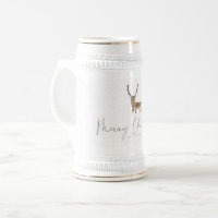 SlipperyJoe Merry Christmas reindeer red-nose antl