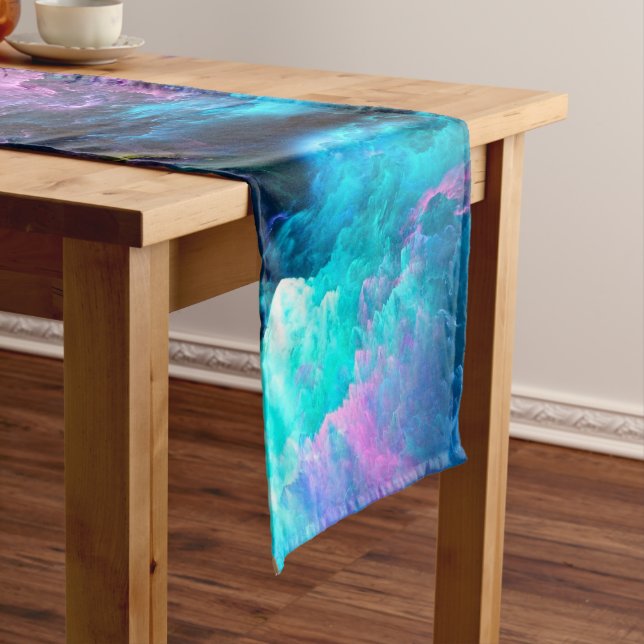 SlipperyJoe muscular man underwear bulge vibrant h Short Table Runner (In Situ)