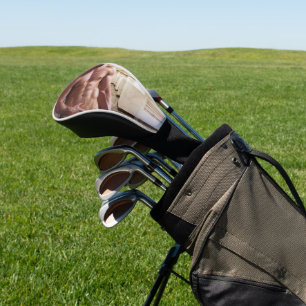 SlipperyJoe shirtless muscular man sixpack abs fit Golf Head Cover