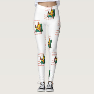SlipperyJoe socialising drinking party vintage wom Leggings