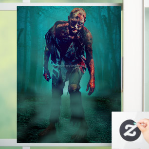 SlipperyJoe terrifying zombie figure isolated omin