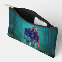 SlipperyJoe terrifying zombie figure isolated omin