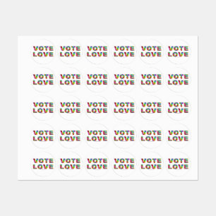 SlipperyJoe vote love equality rainbow-coloured fu