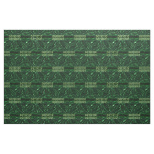 SlipperyJoe's 69 binary code vibrant green compute Fabric