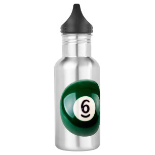 SlipperyJoe's 69 hard pool table two billiard ball 532 Ml Water Bottle