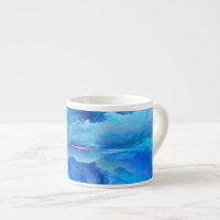 SlipperyJoe's abstract cloud artwork colourful sur
