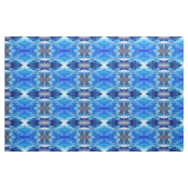 SlipperyJoe's abstract cloud artwork colourful sur Fabric (Yard)