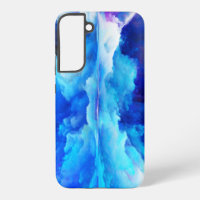 SlipperyJoe's abstract cloud artwork colourful sur