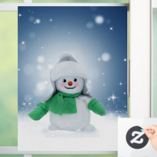 SlipperyJoe's adorable Christmas snowman character