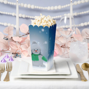 SlipperyJoe's adorable Christmas snowman character Favour Box