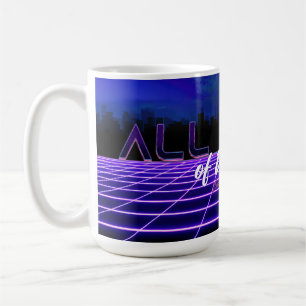 SlipperyJoe's all kinds wrong bold 3D text retro 1 Coffee Mug