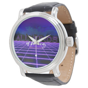 SlipperyJoe's all kinds wrong bold 3D text retro 1 Watch