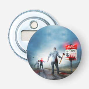 SlipperyJoe's apocalyptic infection hazard Hallowe Bottle Opener