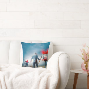 SlipperyJoe's apocalyptic infection hazard Hallowe Cushion
