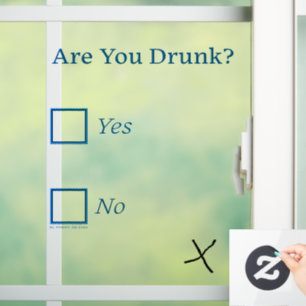 SlipperyJoe's Are You Drunk hammered check boxes c
