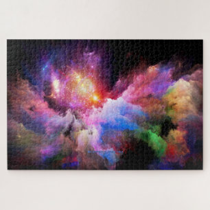 SlipperyJoe's artistic abstract artwork gay gifts Jigsaw Puzzle