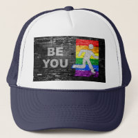 SlipperyJoe's artistic Be You gay pride gifts LGBT
