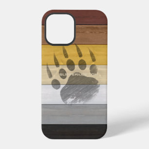 SlipperyJoe's artistic Bear Wood gay gifts Bear Br iPhone 12 Pro Case