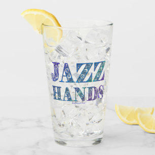 SlipperyJoe's artistic Jazz Hands vibrant colours  Glass