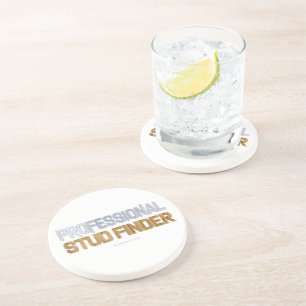 SlipperyJoe's artistic Professional Stud Finder ga Coaster