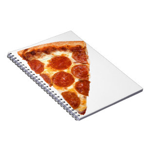 SlipperyJoe's artistic Sliced Pizza gay gifts LGBT Notebook