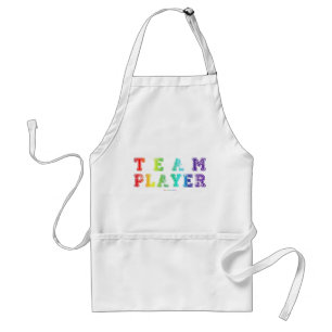 SlipperyJoe's artistic Team Player gay gifts LGBTQ Standard Apron