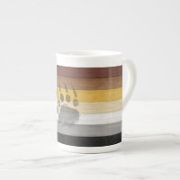 SlipperyJoe's Bear Pride flag wooden floor texture