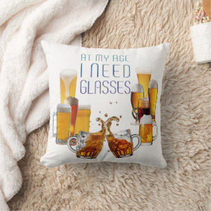 SlipperyJoe's beer glasses pilsner glasses steins  Cushion