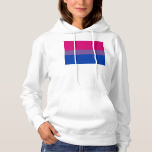 SlipperyJoe's Bisexual Pride Flag lavender-pink bl Hoodie