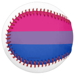SlipperyJoe's Bisexual Pride Flag lavender-pink bl Softball
