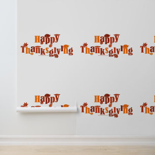SlipperyJoe's bright festive Thanksgiving graphic  Wallpaper